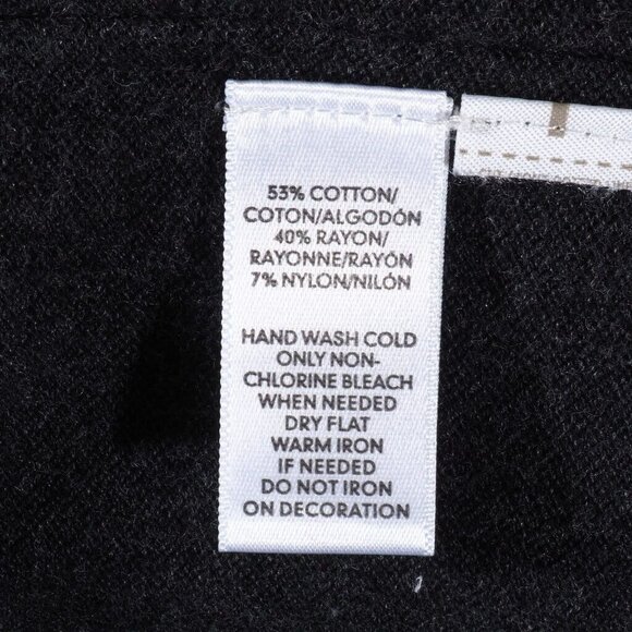 Loft Cardigan Women Small Formal Gray Embossed Beads Stones Jeweled Long Sleeve - Picture 11 of 11